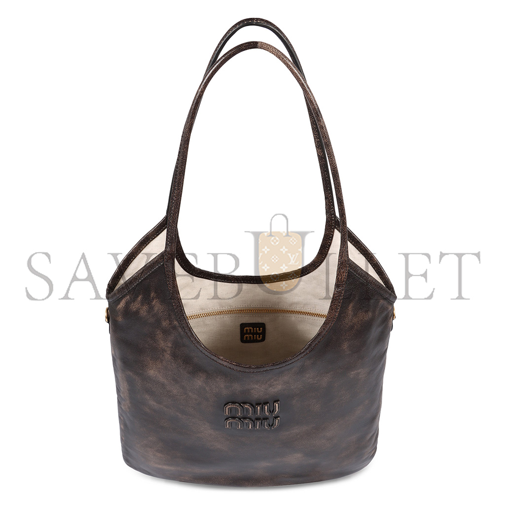 M1v M1v ivy leather bag 5bg231 (40*35cm)